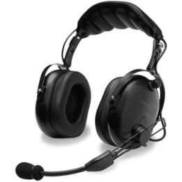 Flightcom 4DLX Classic - passive Pilot Headset, Twin Plugs (GA), incl. Bag