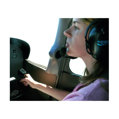 Flightcom 4DLX Classic - passives Pilotenheadset, PJ-Stecker, mit Tasche