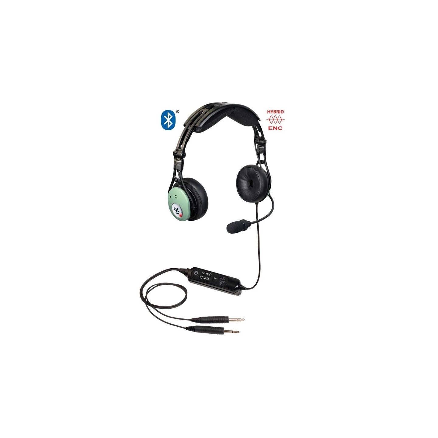 David Clark PRO-X2 Hybrid ENC Headset - Active, PJ Plug (GA), Bluetooth (Model 43105G-01)