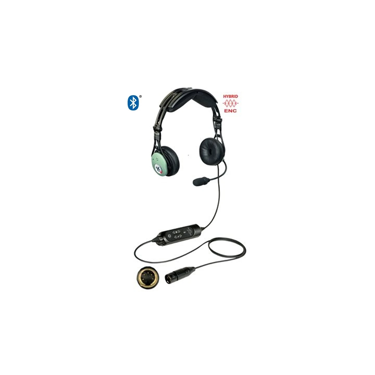 David Clark PRO-X2 Hybrid ENC Headset - Active, XLR-5 Male (5-Pin), Bluetooth (Model 43105G-04)