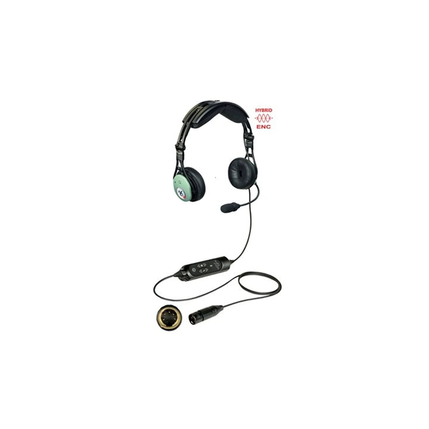 David Clark PRO-X2 Hybrid ENC Headset - Active, XLR-5 Male (5-Pin), Model 43105G-07
