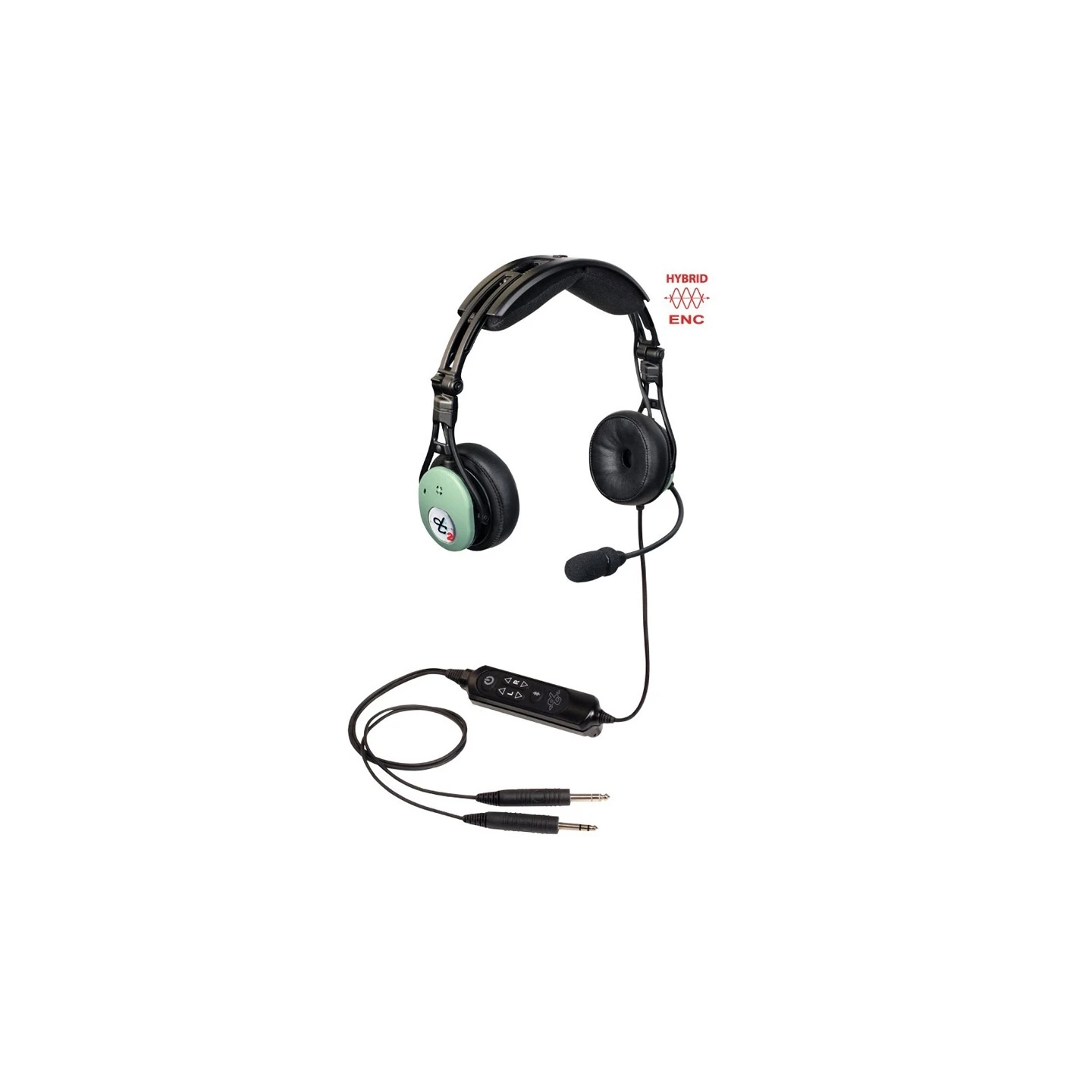 David Clark PRO-X2 Hybrid ENC Headset - Active, PJ Plug (GA), Model 43105G-10