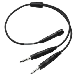 Bose Adapter - 6 pin (LEMO) to GA twin plugs, A30 / A20 and ProFlight Series 2