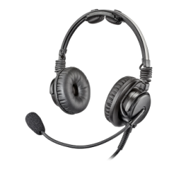 Telex Airman 8+ ANR Headset - Twin Plugs, 600 Ohm