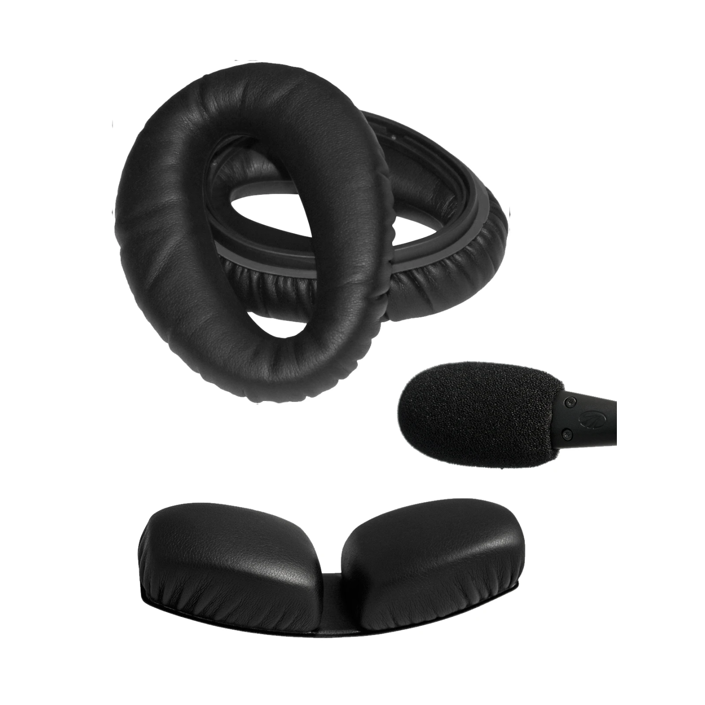 Lightspeed Deluxe Accessory Kit for Zulu Headsets - Ear Seals, Deluxe Head Pad, Windscreen