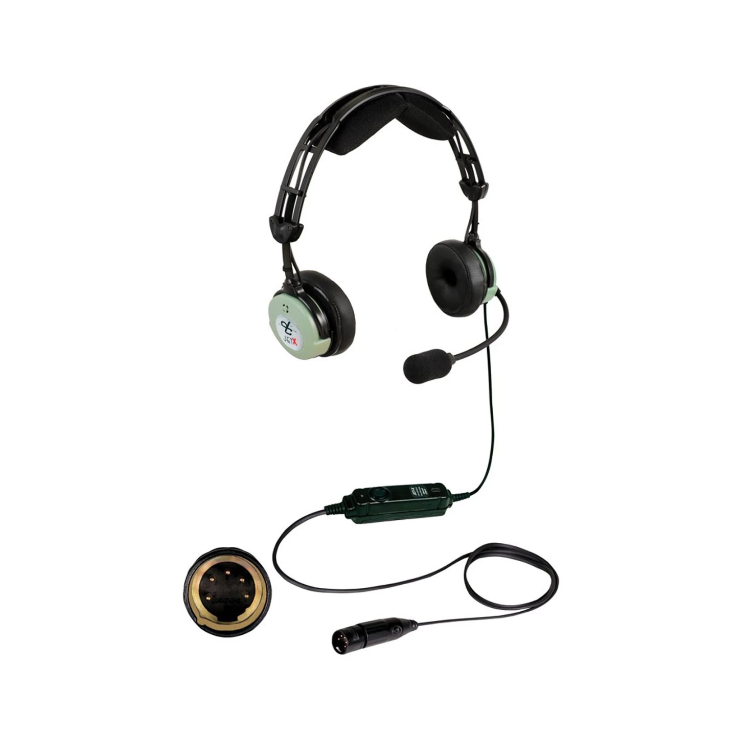 David Clark JET-X Headset - XLR-5 Stecker, ENC, Modell 43107G-02