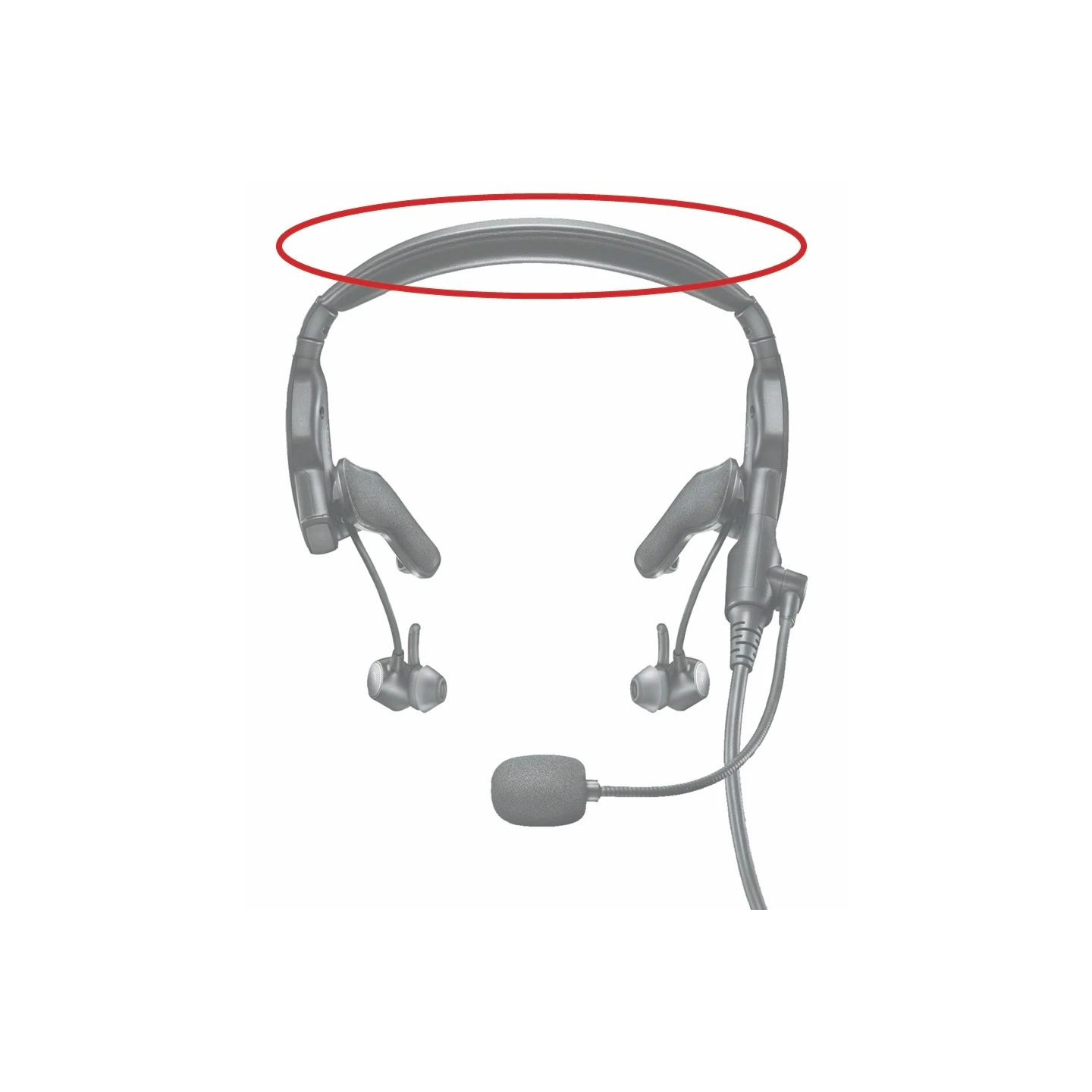 Comount Headband Cushion Deluxe - for Bose ProFlight / ProFlight Series 2 Aviation Headsets