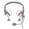 Comount Sidepads Deluxe (pair, left and right) - for Bose ProFlight / ProFlight Series 2 Aviation Headsets