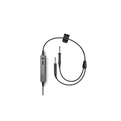 BOSE Kabelanschluss ProFlight 2 Headset - PJ-Stecker (GA), gerades Kabel, hohe Impedanz