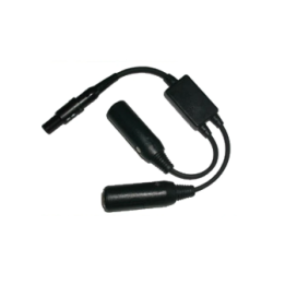 Pilot PA93B Headset Adaptor - from Twin Plugs (GA) to LEMO Plug (Bose)