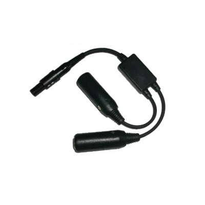 Pilot PA93B Headset-Adapter - von PJ-Steckern (GA) auf LEMO-Stecker (Bose)