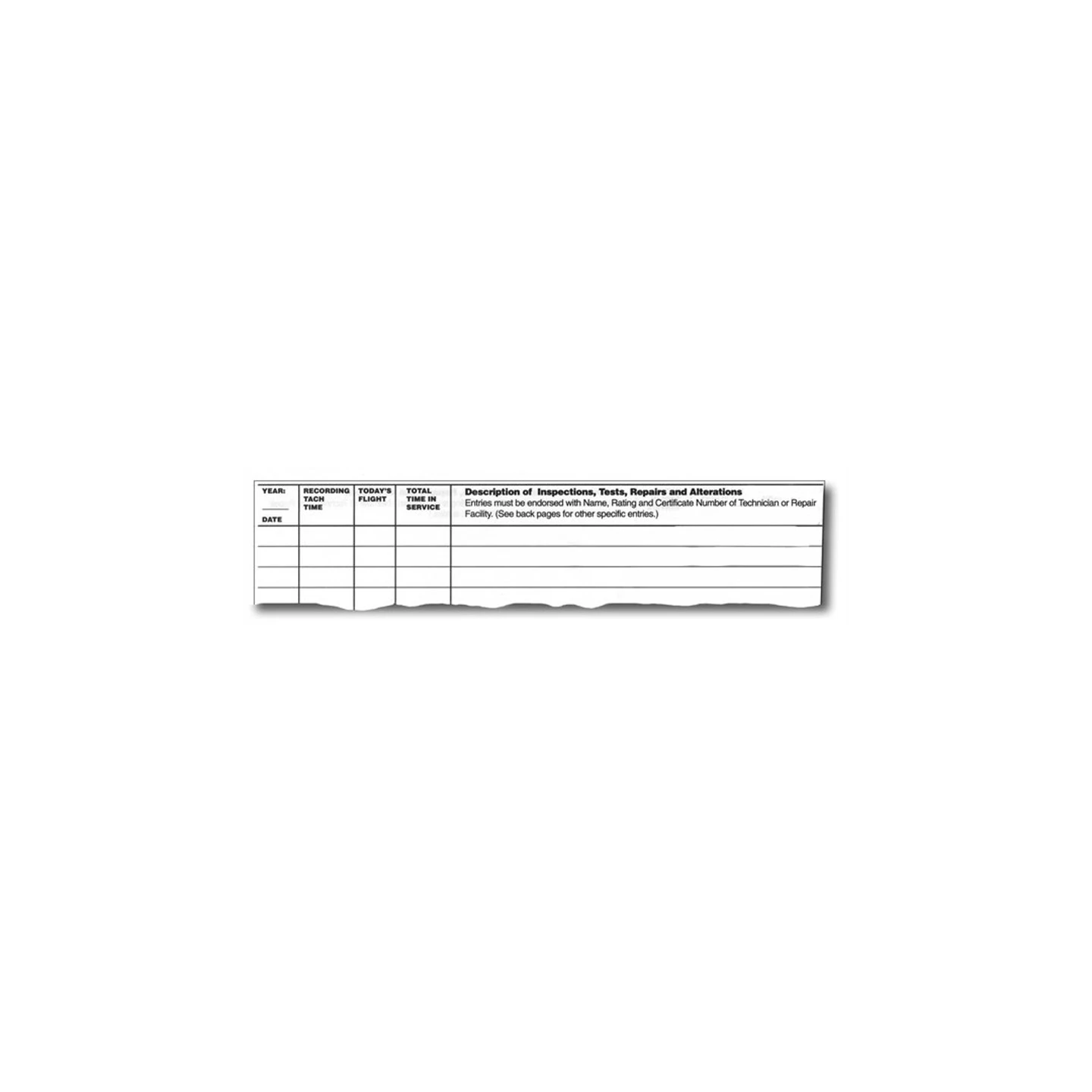 ASA Aircraft Log - Softcover, 64 pages