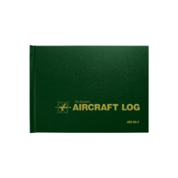 ASA Aircraft Log - Hardcover, 96 Seiten