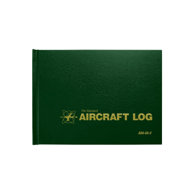 ASA Aircraft Log - Hardcover, 96 Seiten