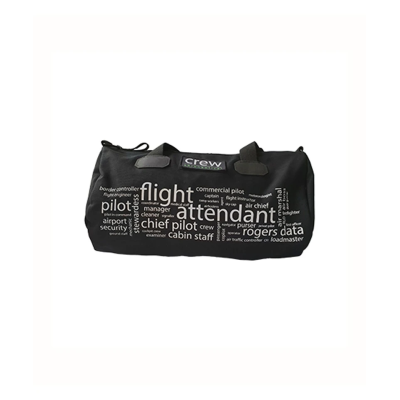 Rogers Data Sporttasche Air Crew - Canvas, schwarz