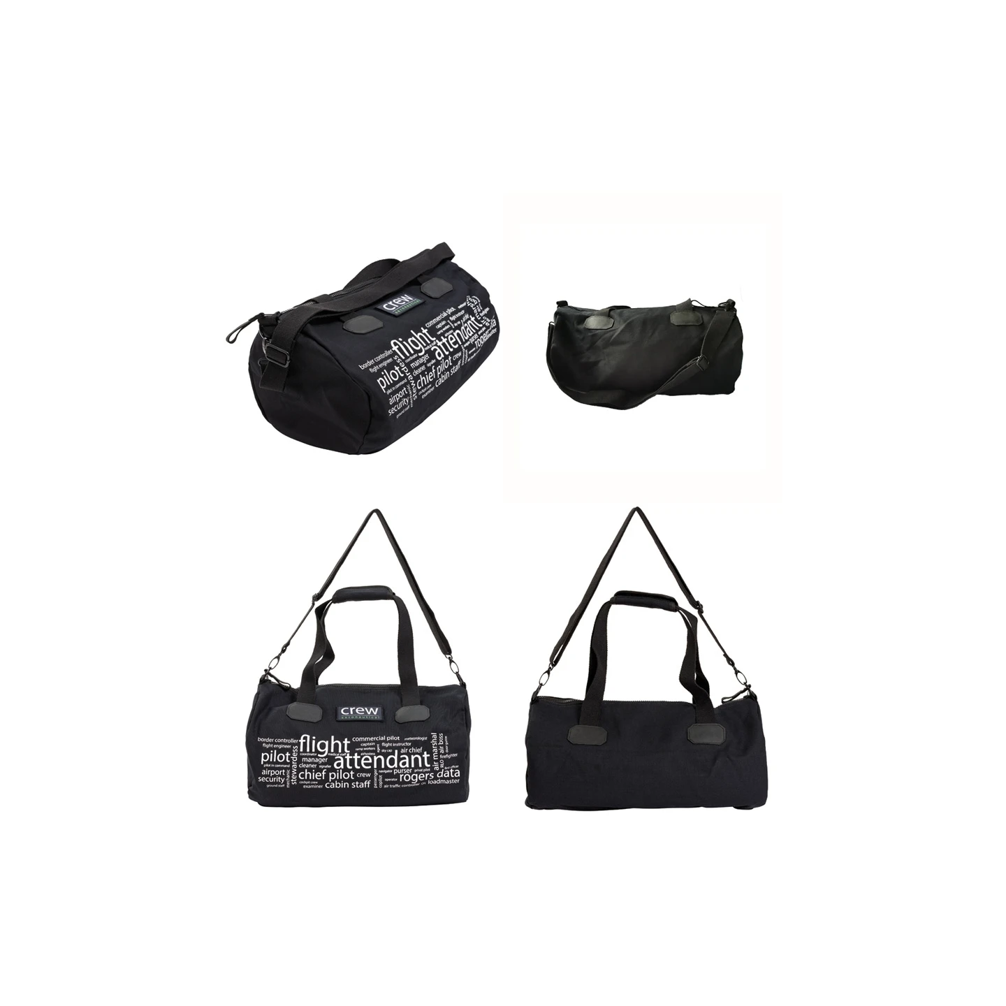 Rogers Data Sportbag Air Crew - Canvas, black