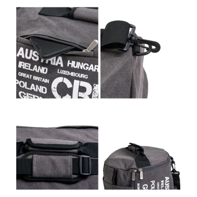 Rogers Data Rucksack-Tasche Charts Available For - Canvas, grau