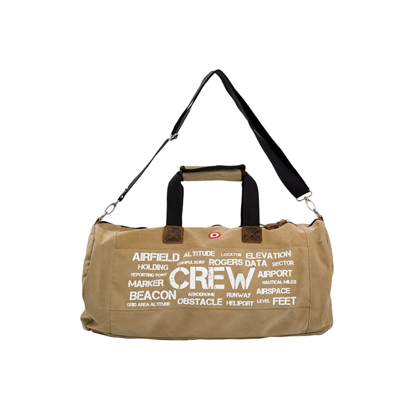 Rogers Data Sportbag Aviation Terms - Canvas, brown