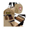 Rogers Data Sportbag Aviation Terms - Canvas, brown