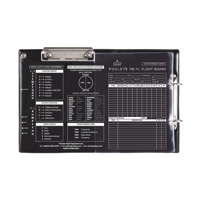 Pooleys FB-7 Flight Board - für Linkshänder