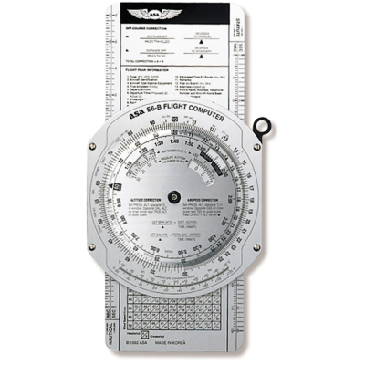 E6-B Flight Computer (ASA) - Aluminium