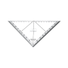 Triangular Track Line Protractor