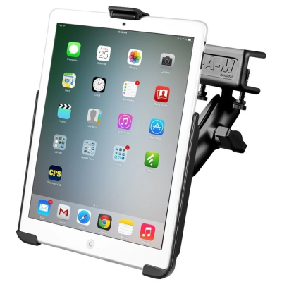 RAM Mounts Luftfahrt-Halterung Apple iPad mini 1-3 - B-Kugel (1 Zoll), mit Panelklammer