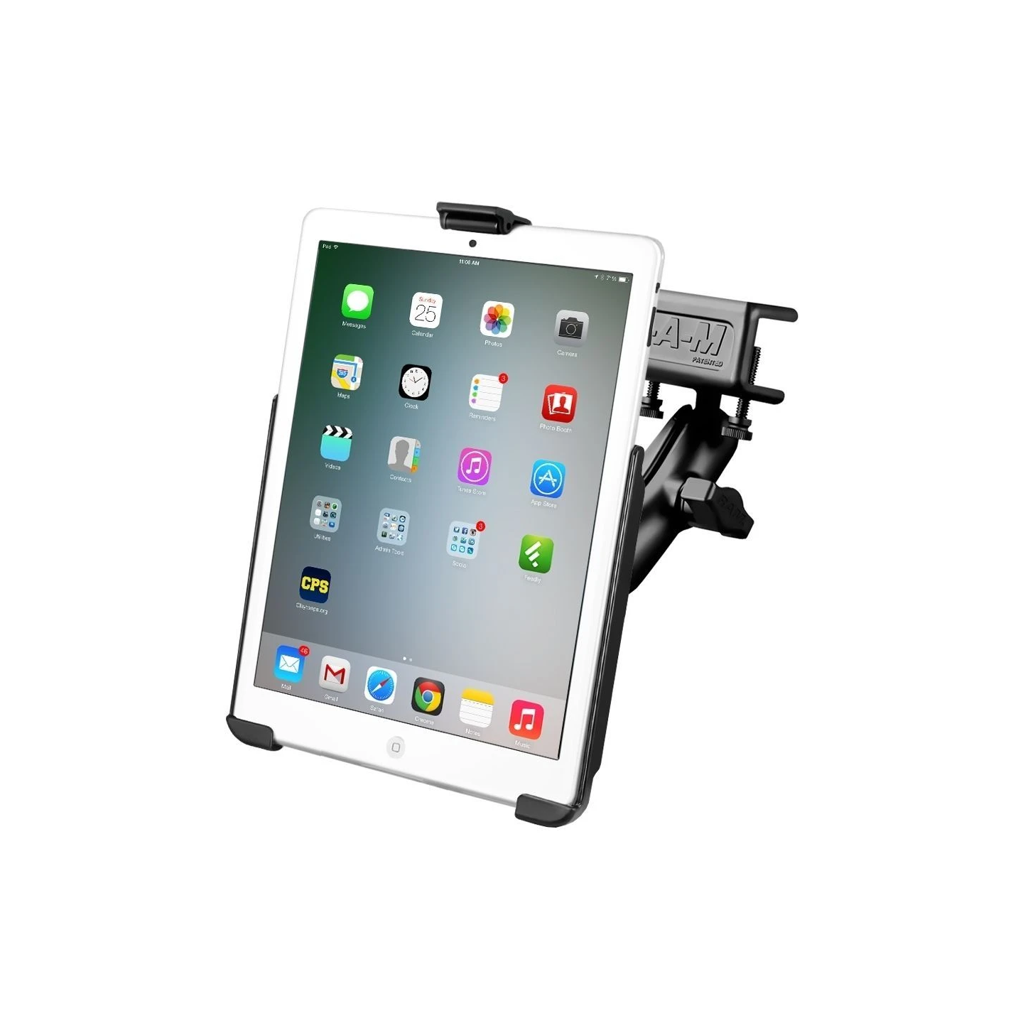 RAM MOUNTS Glare Shield Clamp Mounting for Apple iPad mini 1-3