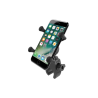 RAM MOUNTS Tough-Claw Mount with universal X-Grip Smartphone Holder