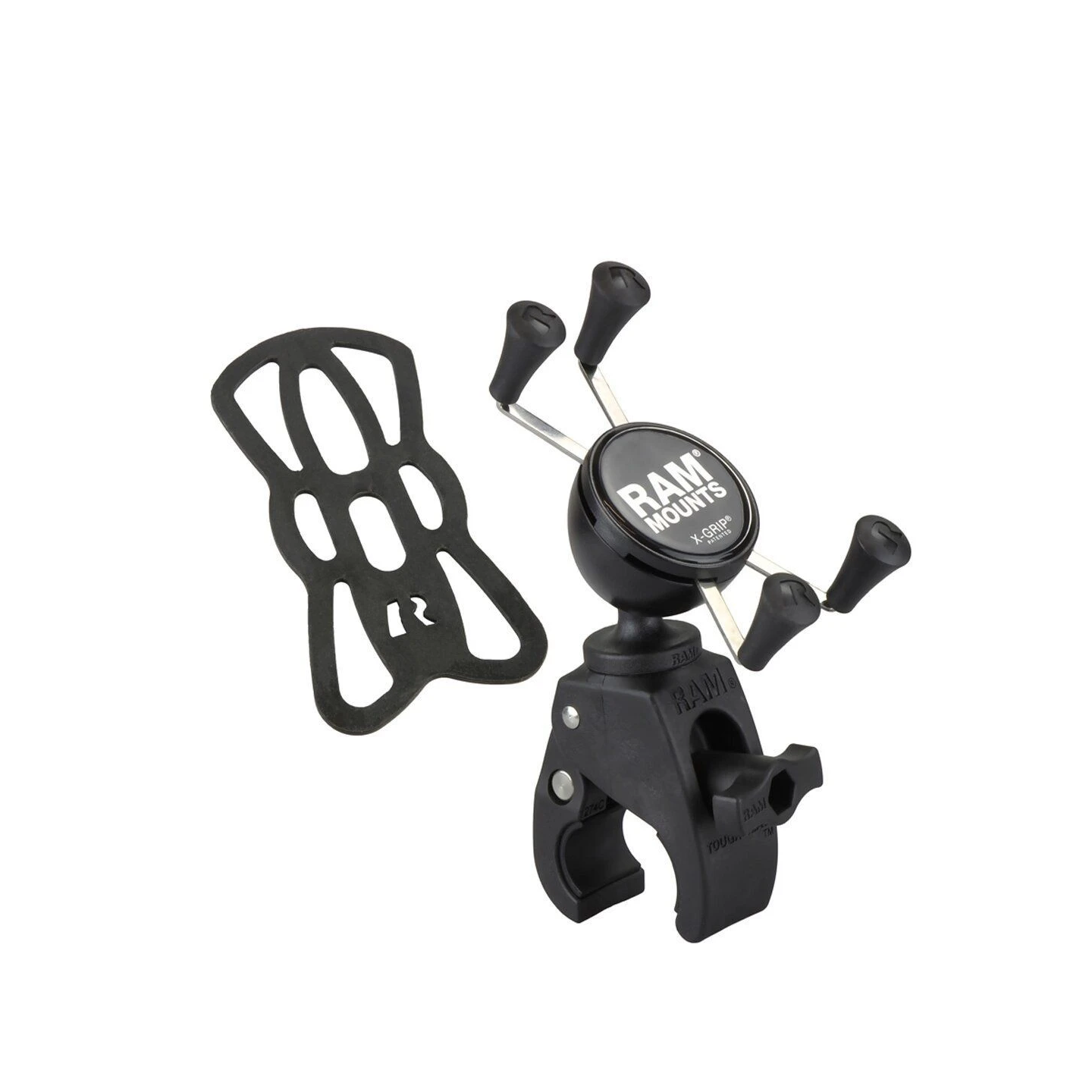 RAM MOUNTS Tough-Claw Mount with universal X-Grip Smartphone Holder
