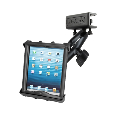 RAM Mounts Panelhalterung mit Universal Tab-Tite Halteschale (10 Zoll Tablets) - auch mit Schutzhüllen/-gehäuse