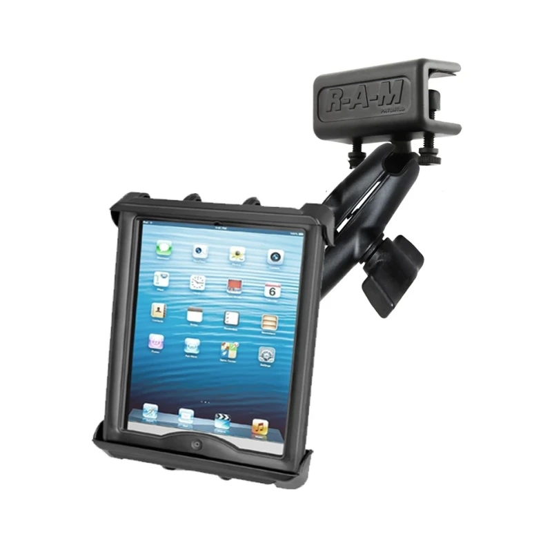 RAM Mounts Panelhalterung mit Universal Tab-Tite Halteschale (10 Zoll Tablets) - auch mit Schutzhüllen/-gehäuse