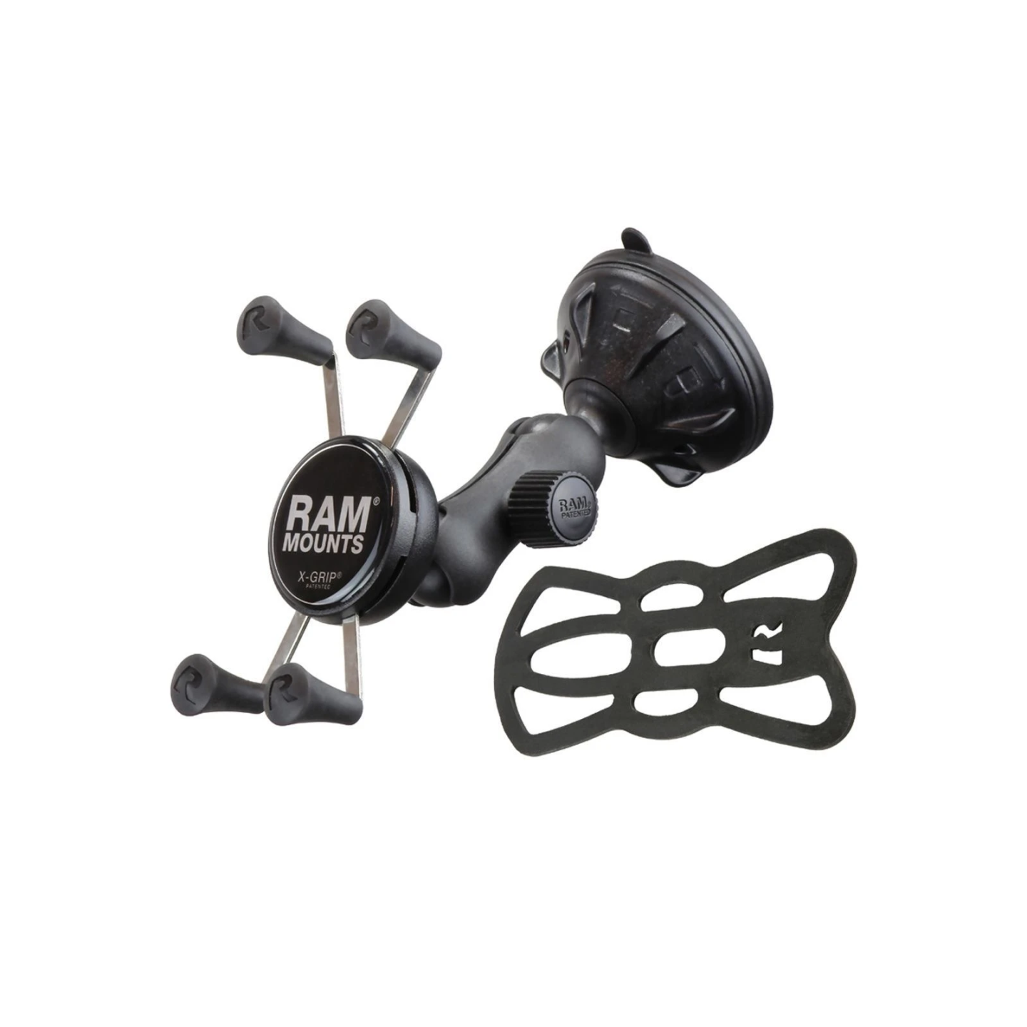 RAM MOUNTS X-Grip Suction Cup Mount for Smartphones - short Arm