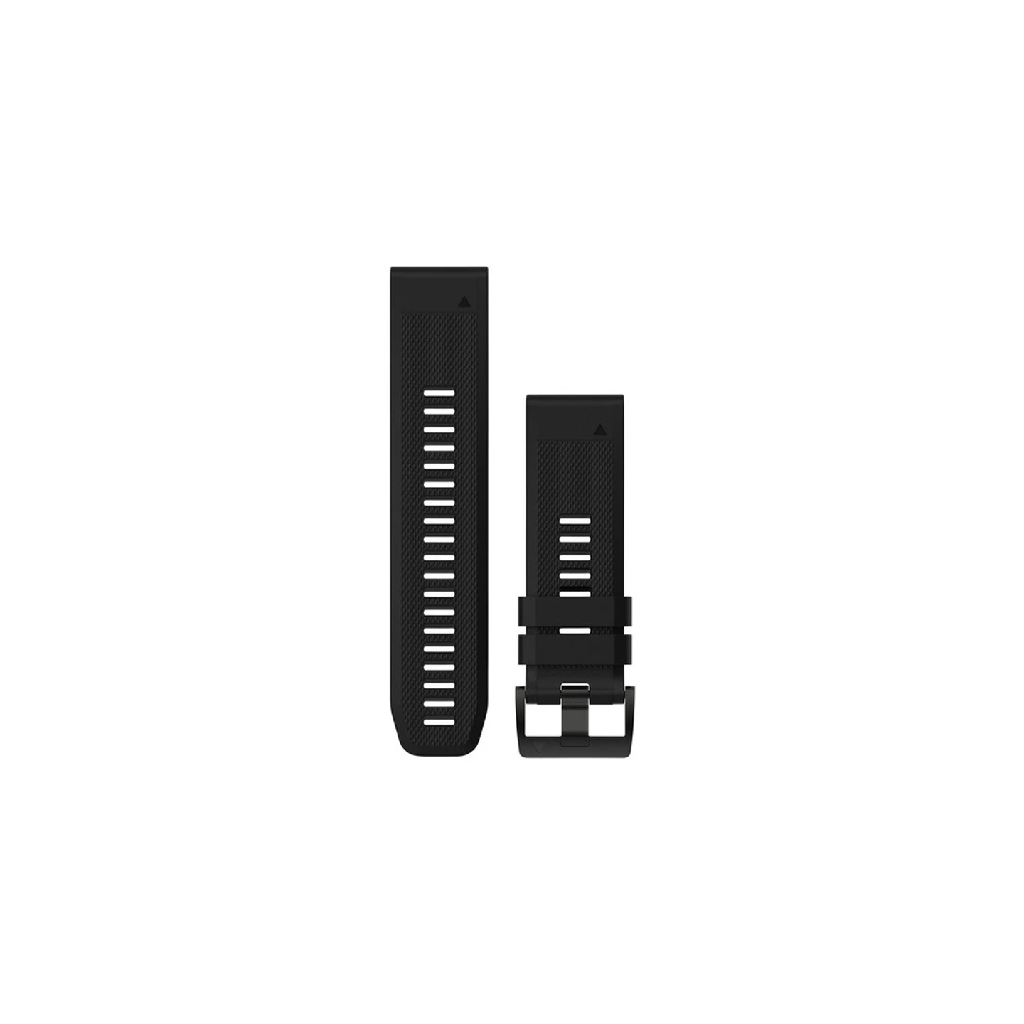 Garmin QuickFit 22 Ersatzarmband für D2 Charlie Pilotenuhr - Silikon, schwarz/schwarz