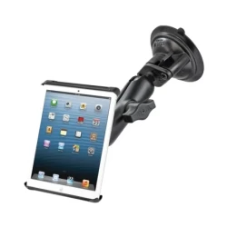 RAM Mounts Saugfusshalterung mit Universal Tab-Tite Halteschale für 7 Zoll Tablets (Kindle Fire, Google Nexus 7)