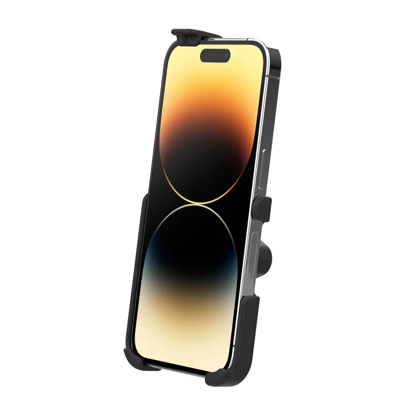 RAM Mounts EZ-Roll'r Form-Fit Halteschale für Apple iPhone 13, 13 Pro, 14, 14 Pro, 15 & 16 - Ohne Schutzhülle