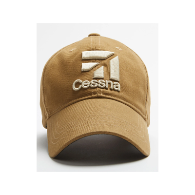 Cessna 3D Logo Cap - tan