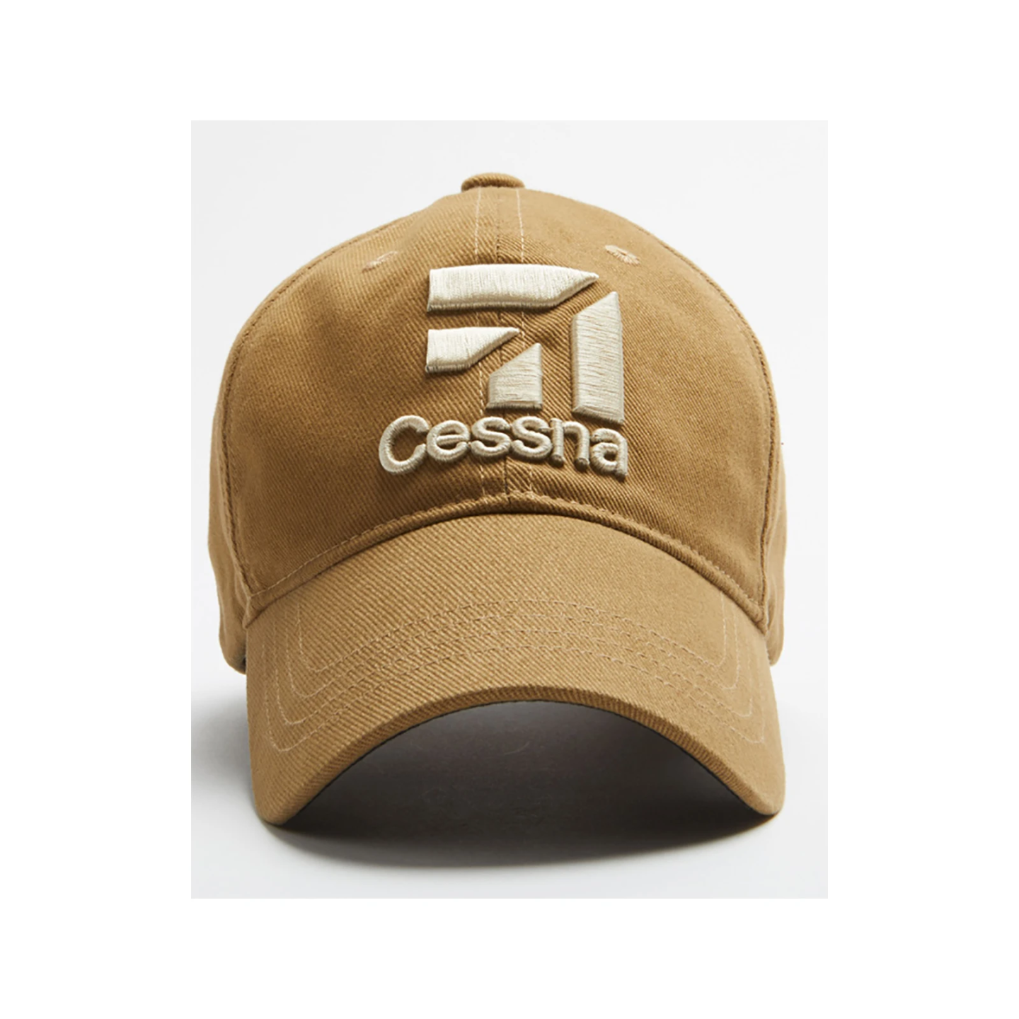 Cessna 3D Logo Cap - tan