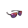 Flying Eyes Sunglasses Kestrel Aviator - Matte Black Frame, Sunset Lenses (Mirrored)