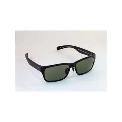 Flying Eyes Sonnenbrille Kingfisher - Rahmen matt-schwarz, Linsen G15 (neutrales Grün)