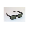 Flying Eyes Sunglasses Kingfisher - Matte Black Frame, Lenses G15 (Neutral Green)