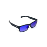 Flying Eyes Sunglasses Kingfisher Standard - Matte Black Frame, Gradient Mirrored Sapphire