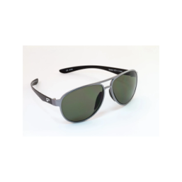Flying Eyes Sunglasses Cooper Narrow (Kestrel) - Silver Front Frame, G15 (Neutral Green) Lenses