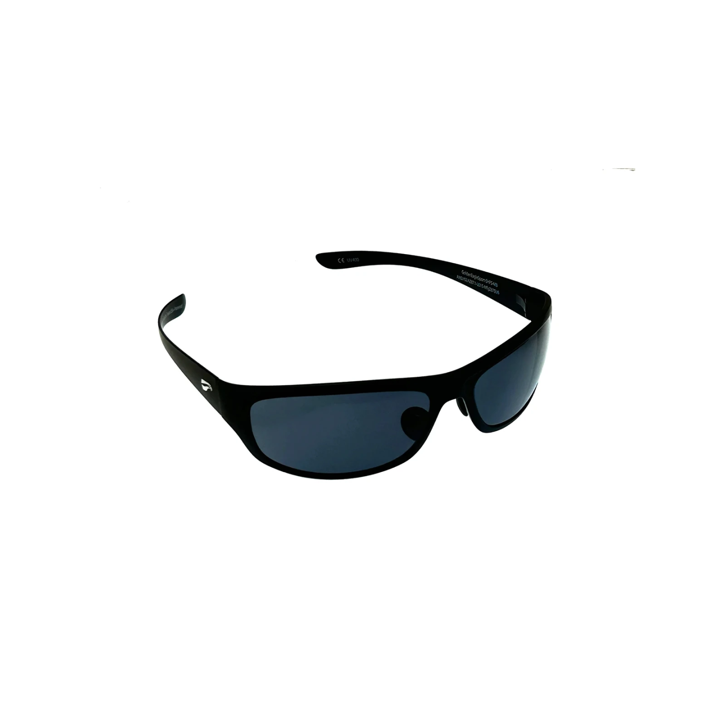 Flying Eyes Sonnenbrille Golden Eagle Sport Standard - Rahmen matt-schwarz, Linsen grau (dunkel)