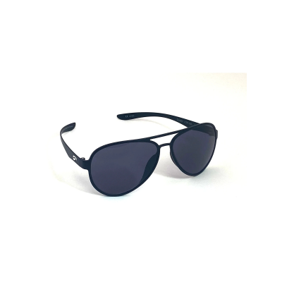 Flying Eyes Sonnenbrille Cooper Aviator Standard - Rahmen matt schwarz, Linsen grau (dunkel)