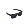 Flying Eyes Sunglasses Kingfisher Narrow (Osprey) - Matte Black Frame, Dark Solid Gray Lenses