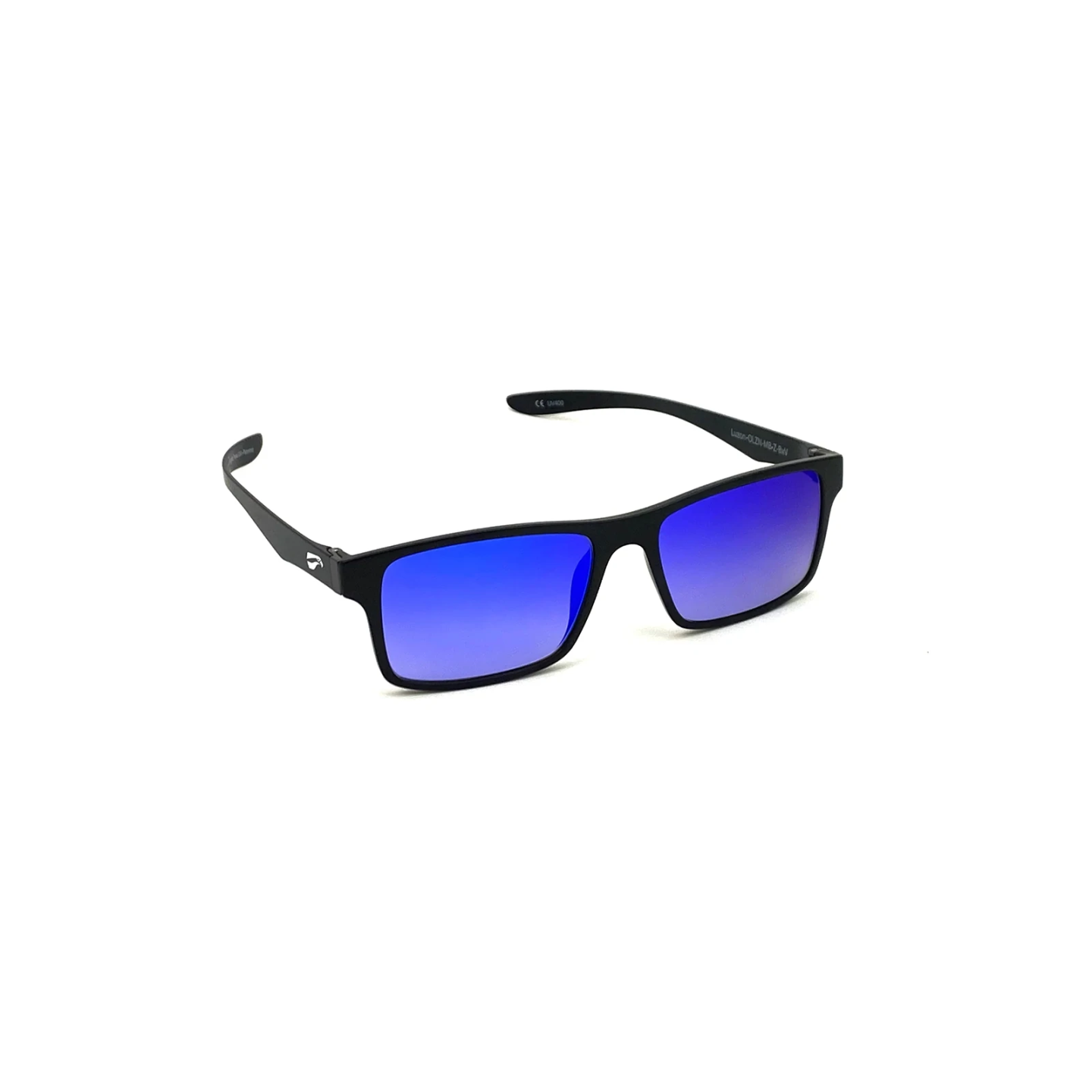 Flying Eyes Sunglasses Luzon - Matte Black Frame, Gradient Mirrored Sapphire Lenses