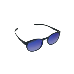 Flying Eyes Sunglasses Ninox - Matte Black Frame, Gradient Mirrored Sapphire Lenses