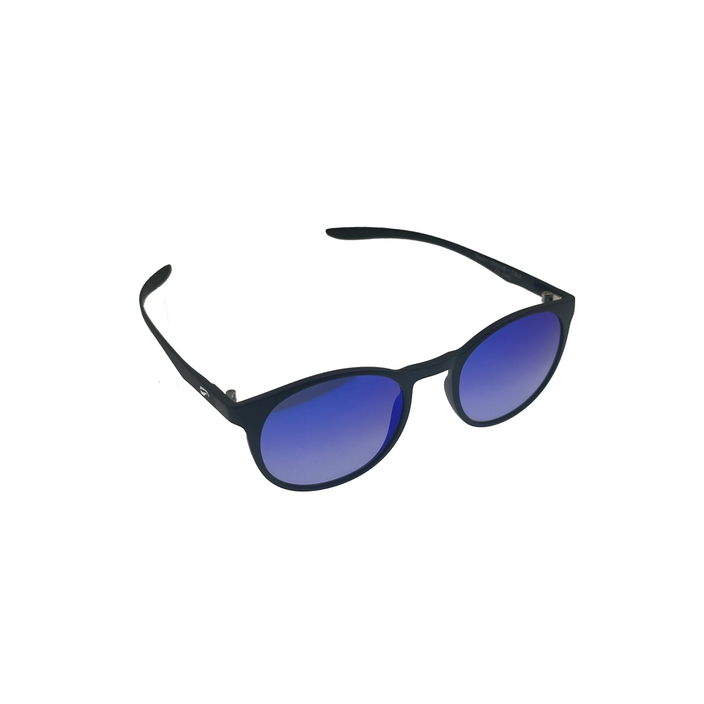 Flying Eyes Sunglasses Ninox - Matte Black Frame, Gradient Mirrored Sapphire Lenses