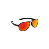 Flying Eyes Sunglasses Kestrel Aviator - Frame matt black, lenses rose (mirrored)